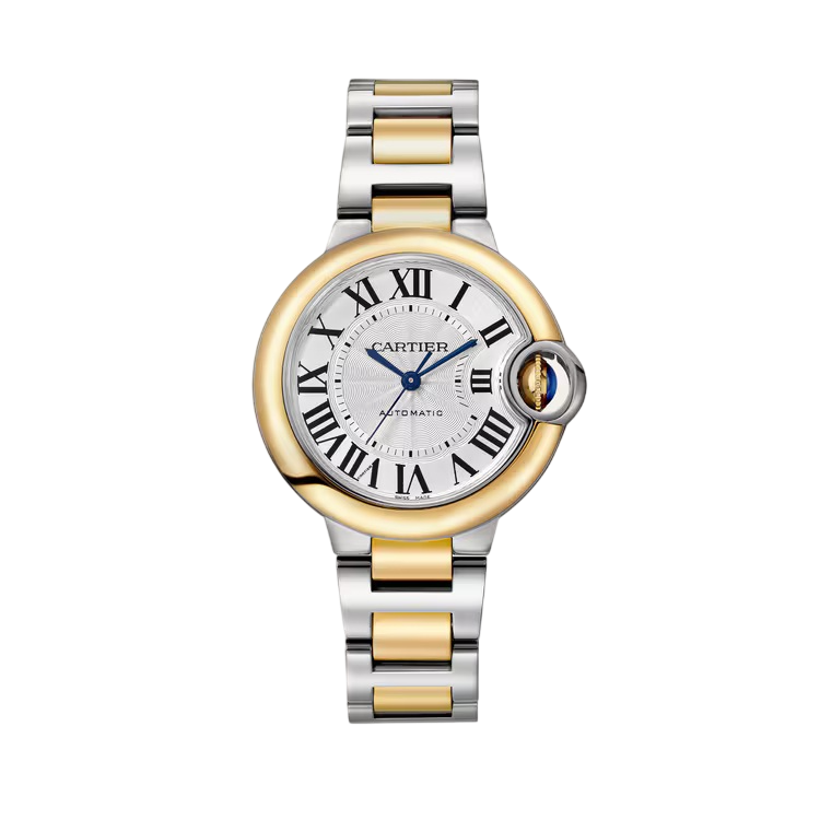 Cartier Ballon Bleu de Cartier Stainless Steel & 18K Yellow Gold Lady's Watch