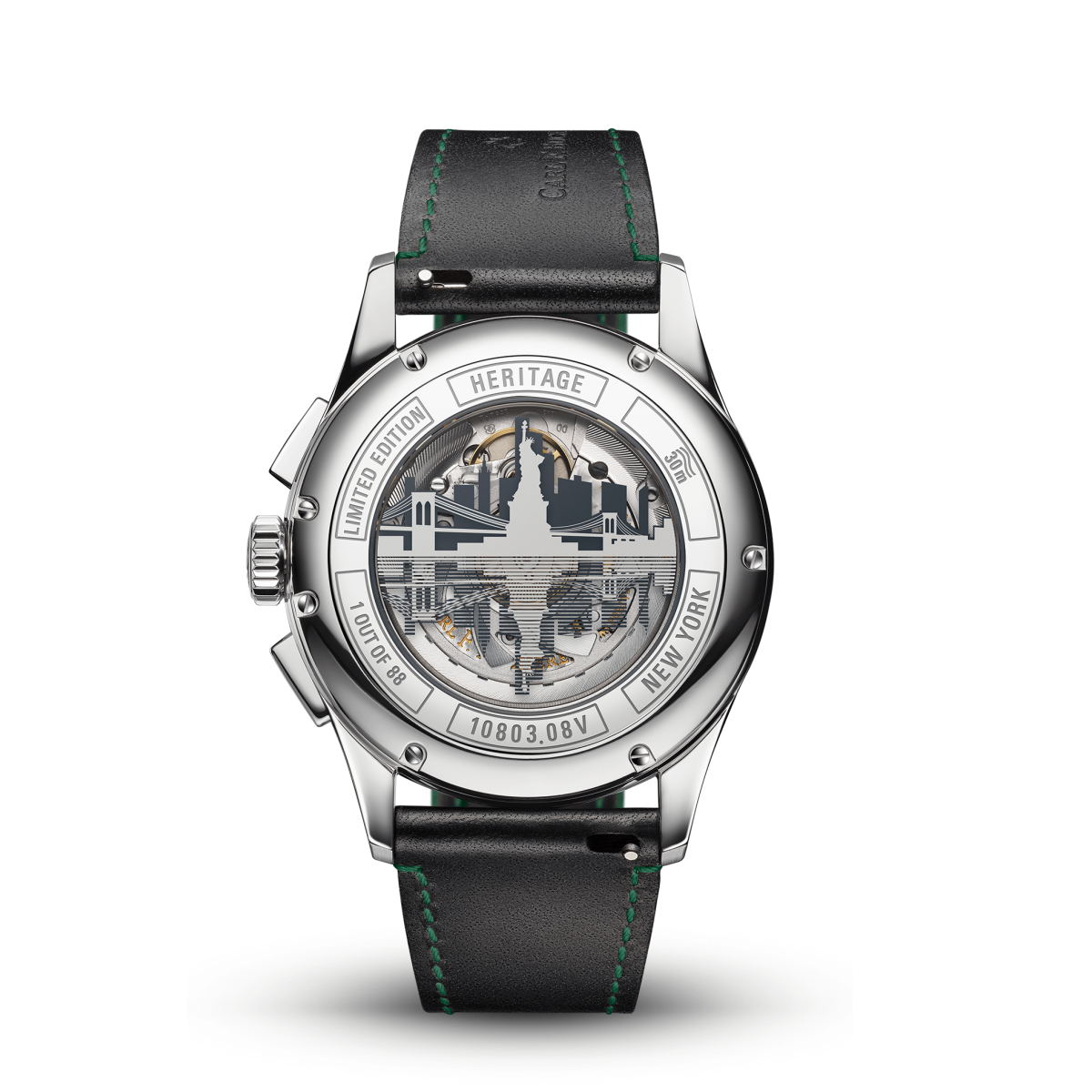 Carl F. Bucherer Haritage Chronograph Stainless steel Limited Edition Men's Watch