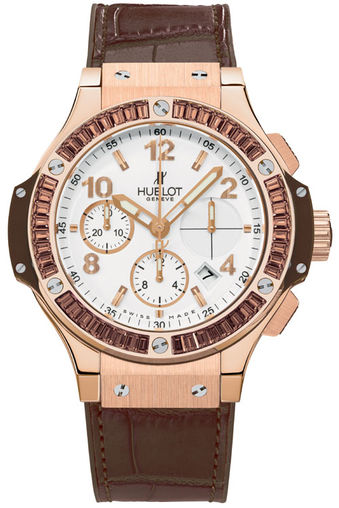 Hublot Big Bang Tutti Frutti Chronograph 18K Rose Gold & Granate Unisex Watch