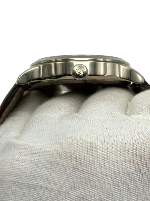 Patek Philippe Complications Calatrava Pilot Travel Time White Gold Men's Watch