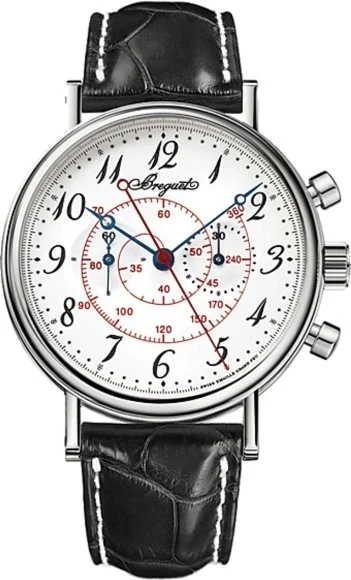 Breguet Classique 5247 Chronograph 18K White Gold Men's Watch
