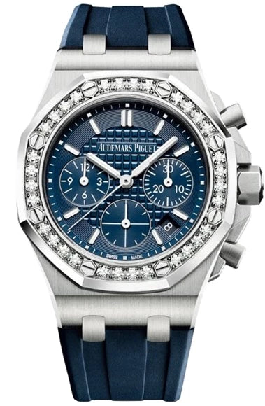 Audemars Piguet Royal Oak Stainless Steel & Diamonds Lady's Watch