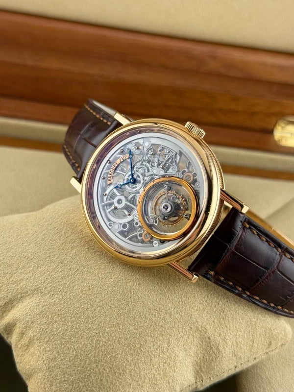 Breguet Classique 5335 Tourbillon Messidor 18K Rose Gold Men's Watch