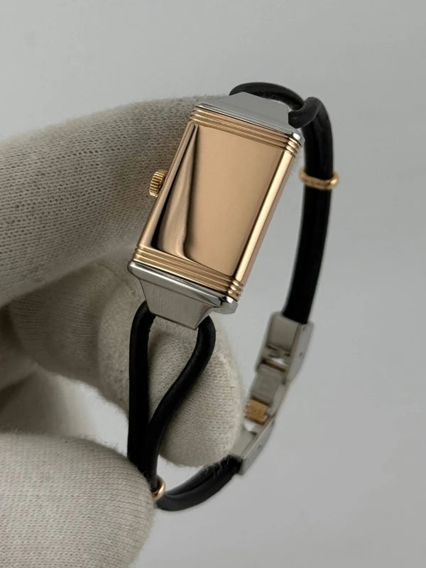 Jaeger-LeCoultre Reverso Stainless Steel & 18K Rose Gold Ladies Watches