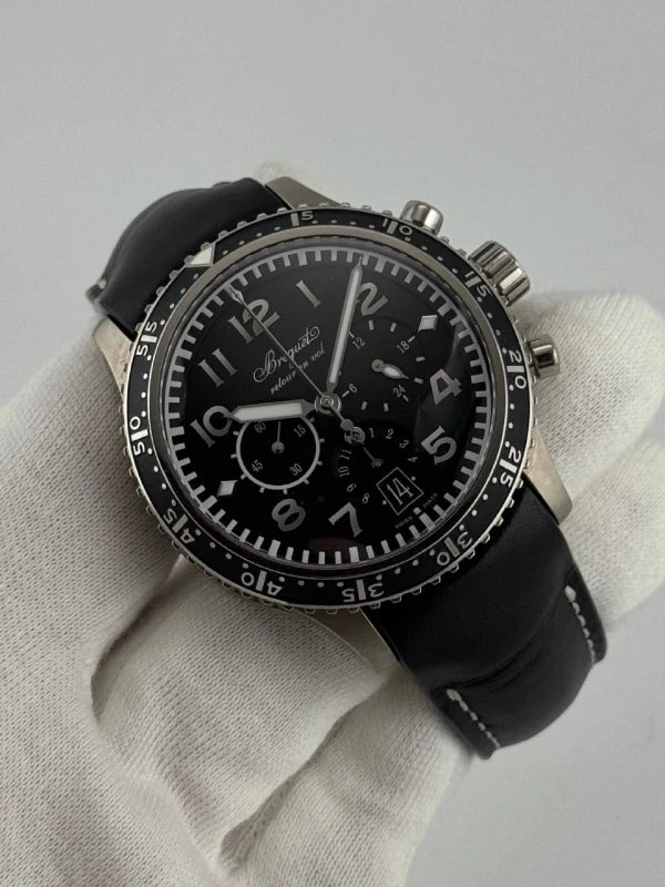 Breguet Type XX - XXI - XXII Flyback Chronograph Titanium Men's Watch