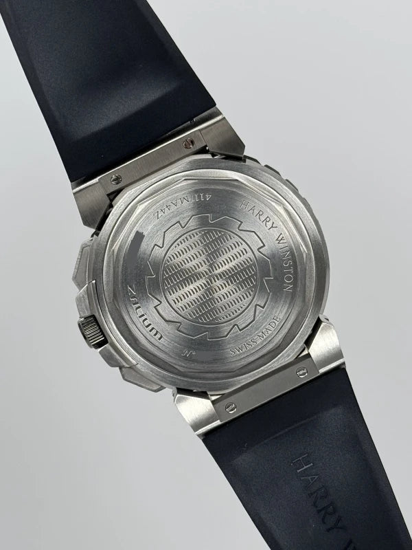 Harry Winston Ocean Sport Chronograph Zalium Rubber Men's Watch