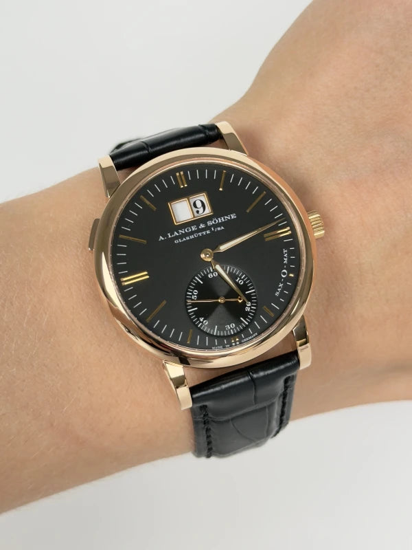 A. Lange & Söhne Langematik 18k Rose Gold Watch 308.031