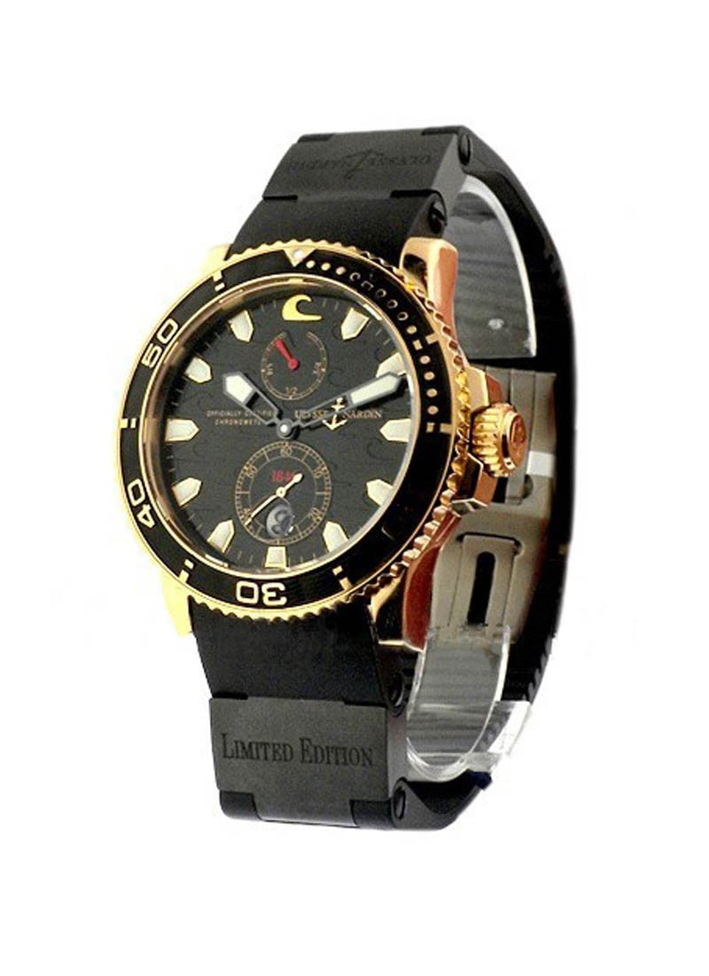 Ulysse Nardin Marine 18K Rose Gold Men's Watch