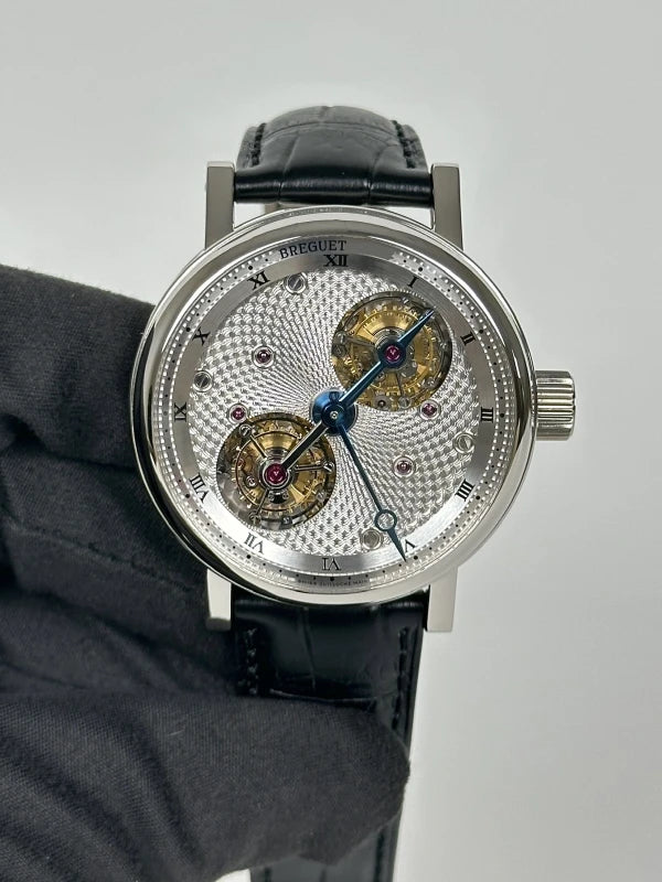 Breguet Classique Grande Complications Double Tourbillon Platinum Men's Watch