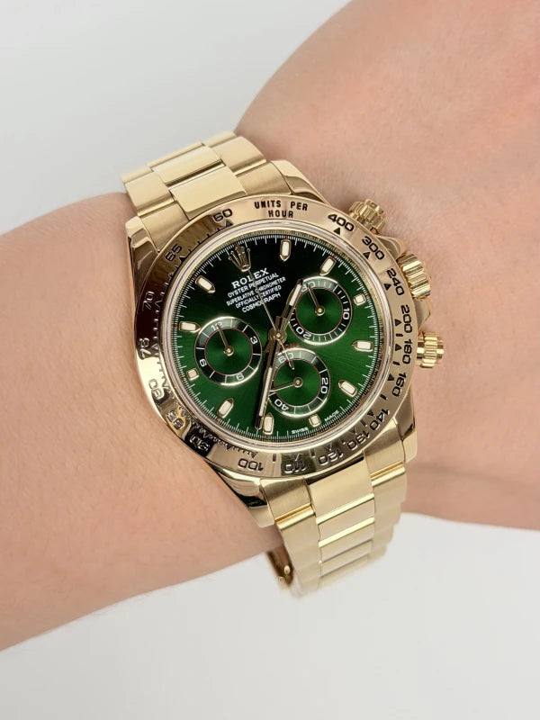 Rolex Cosmograph Daytona 18K Yellow Gold Men's Watch