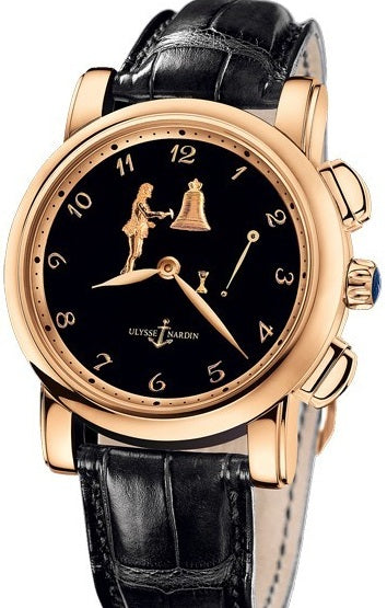 Ulysse Nardin Hour Striker 18K Rose Gold Men's Watch