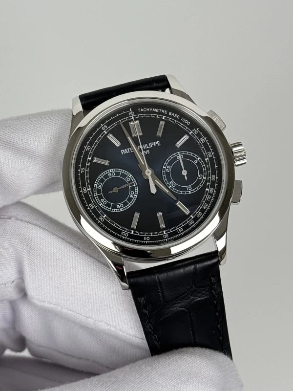 Patek Philippe Complications Chronograph Platinum Men's Watch