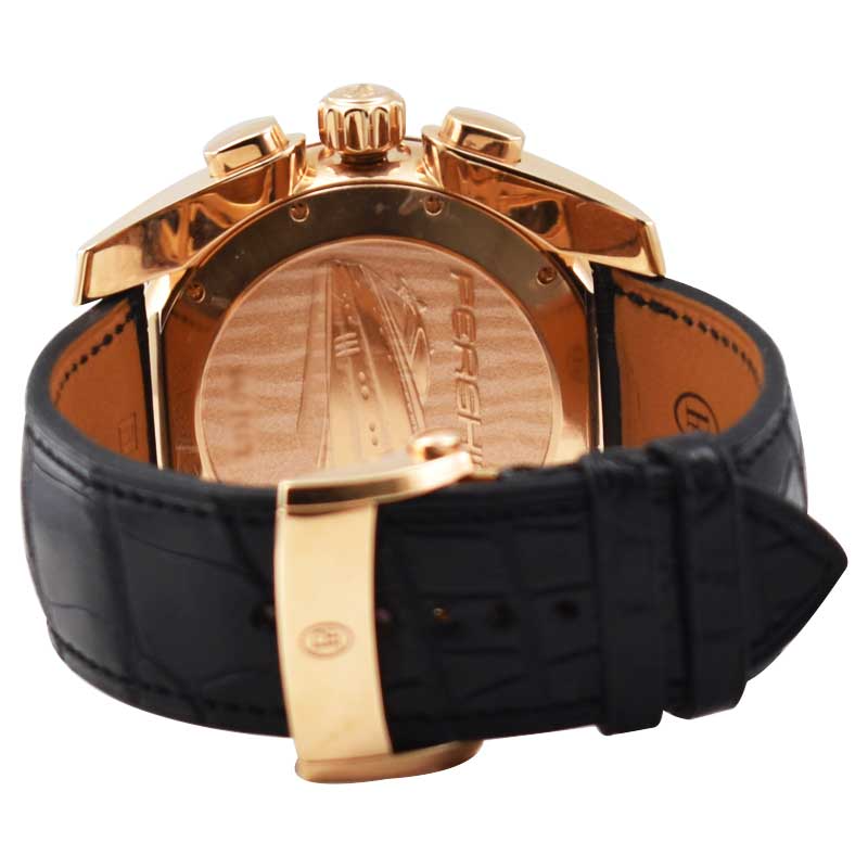 Parmigiani Fleurier Pershing 002 Chronograph 18K Rose Gold Men's Watch