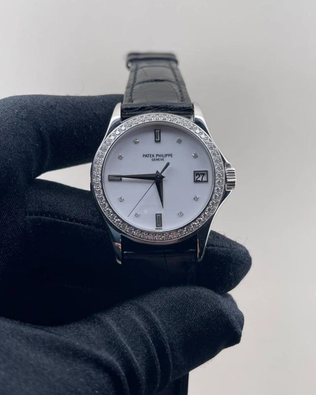 Patek Philippe Calatrava 18K White Gold Lady’s Watch