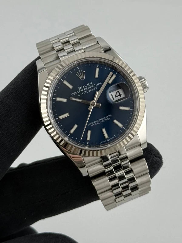 Rolex Datejust 36 Stainless Steel & 18k White Gold Men's Watch