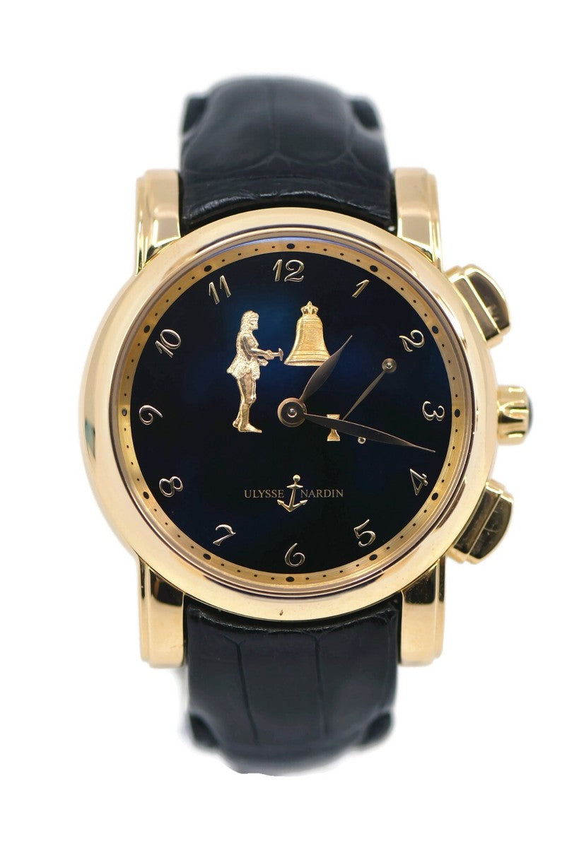 Ulysse Nardin Sonata Hourstriker 18K Rose Gold Men's Watch