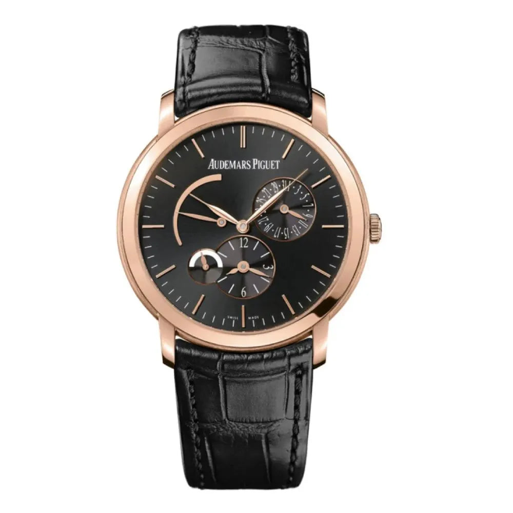 Audemars Piguet Jules Audemars Dual Time 18K Rose Gold Men’s Watch