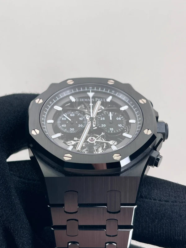 Audemars Piguet Royal Oak Tourbillon Chronograph Skeleton Ceramic Men's Watch
