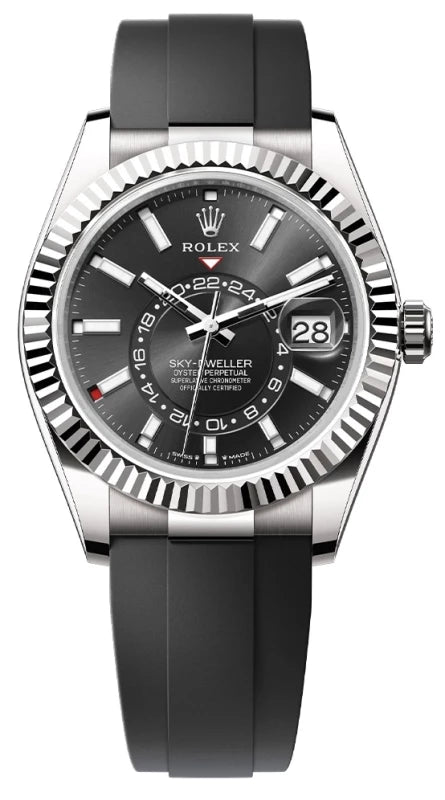 Rolex Sky-Dweller 18K White Gold Men's Watch
