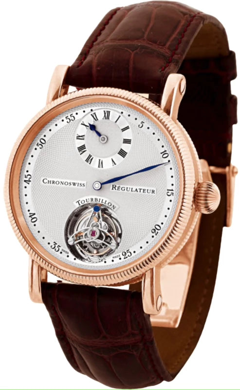 Chronoswiss Regulateur Tourbillon 18K Rose Gold Men's Watch