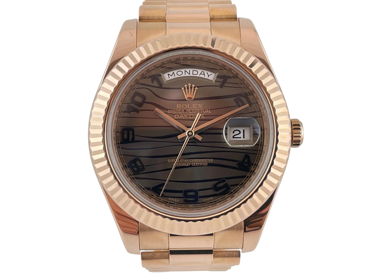 Rolex Day-Date 18K Rose Gold Men's Watch