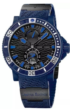 Ulysse Nardin Diver Blue Sea Rubber coated Steel Men's Watch