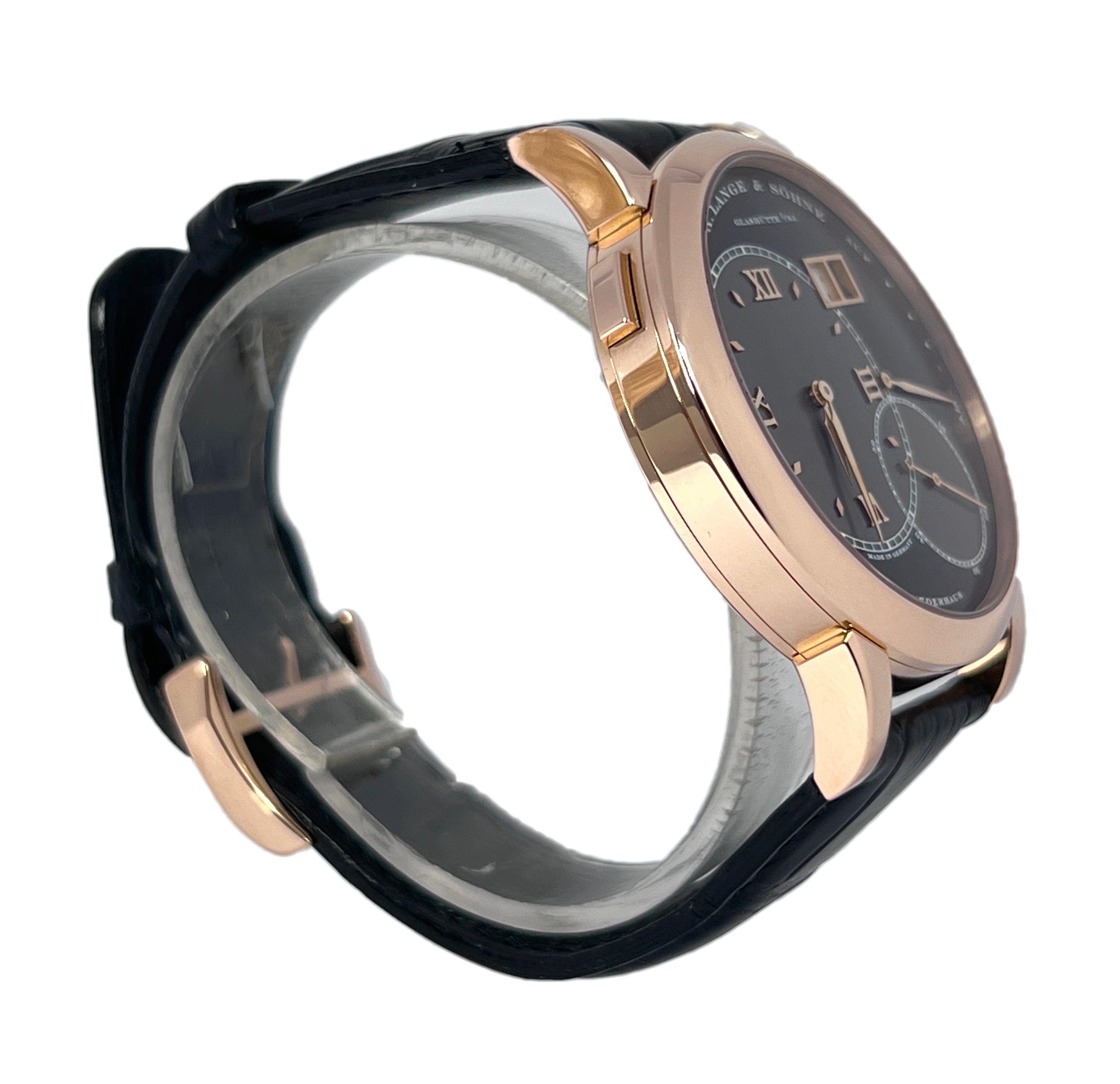 A. Lange & Sohne Grand Lange 1 18K Rose Gold Mens Watch