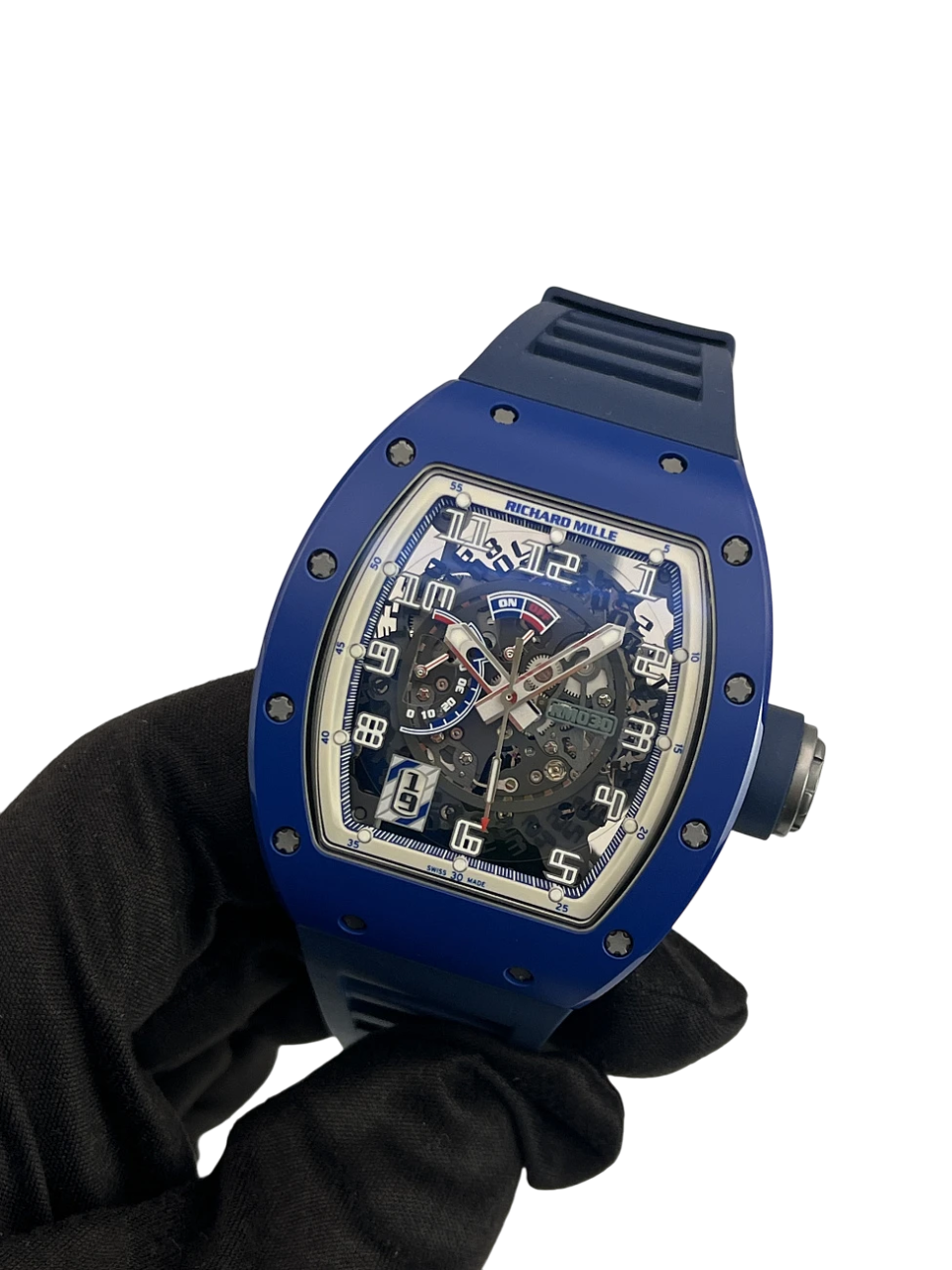 Richard Mille EMEA Blue Ceramic Limited Edition Men's Watch