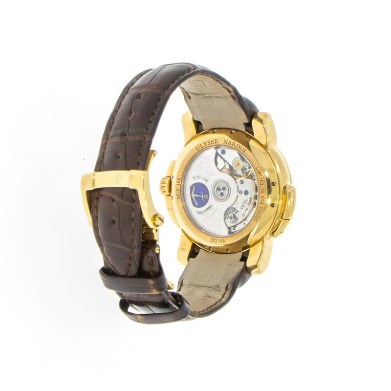 Ulysse Nardin Classic GMT Perpetual 18K Rose Gold Men's Watch