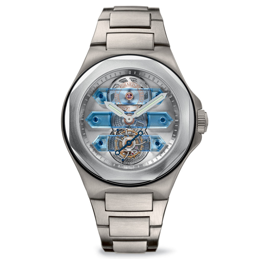 Girard-Perregaux Laureato Triple Bridge Tourbillonr Titanium Men's Watch