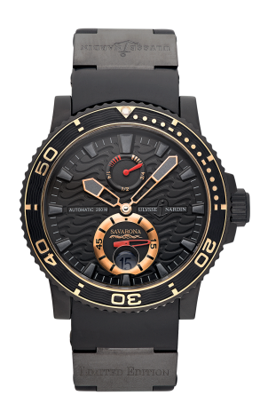 Ulysse Nardin Marine Diver DLC Stainless steel & 18K Rose Gold Men's Watch