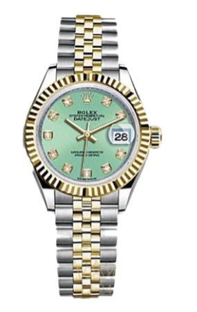 Rolex Datejust Stainless steel & 18K Yellow Gold & Diamonds Lady's Watch