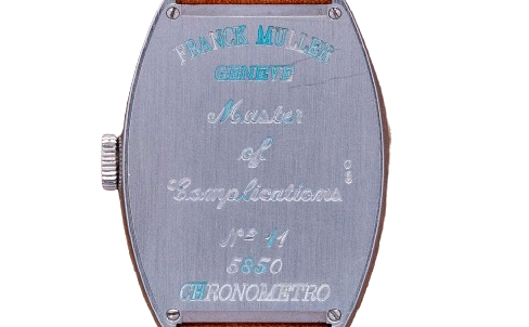 Franck Muller Cintree Curvex Chronometro 18K White Gold Men's Watch