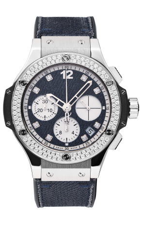 Hublot Big Bang Jeans Stainless Steel & Diamonds Unisex Watch