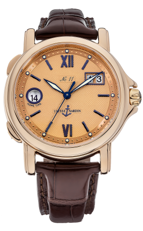 Ulysse Nardin San Marco GMT 18K Rose Gold Men's Watch