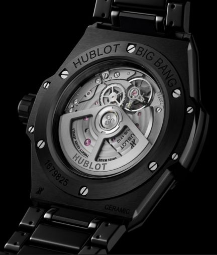 Hublot Big Bang Integrated Time Only Black Ceramic Man's Watch