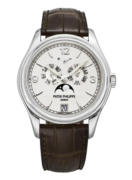 Patek Philippe Complicated Annual Calendar 18K White Gold Men's Watch
