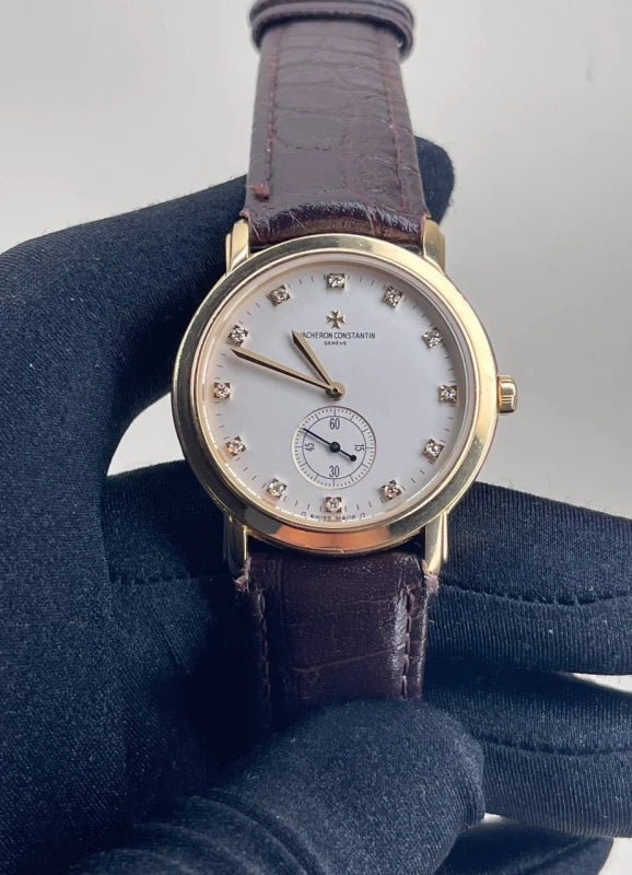 Vacheron Constantin Malte Grande Classique 18K Yellow Gold & Diamonds Unisex Watch