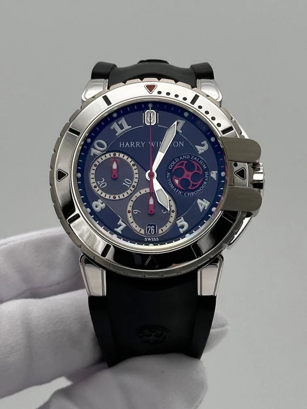 Harry Winston Project Z2 Sport Ocean Chronograph Zalium & 18K White Gold Men's Watch