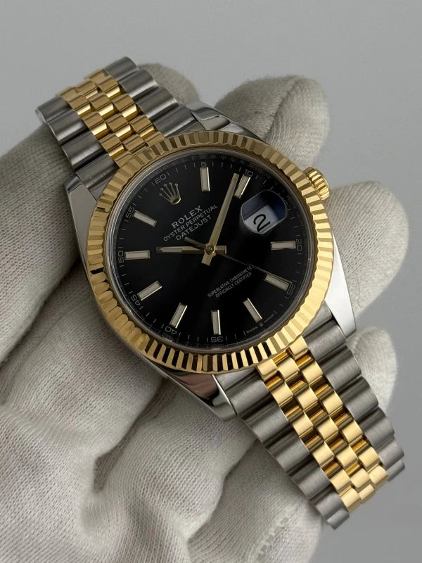 Rolex Datejest Stainless steel & 18K Yellow Gold Unisex Watch