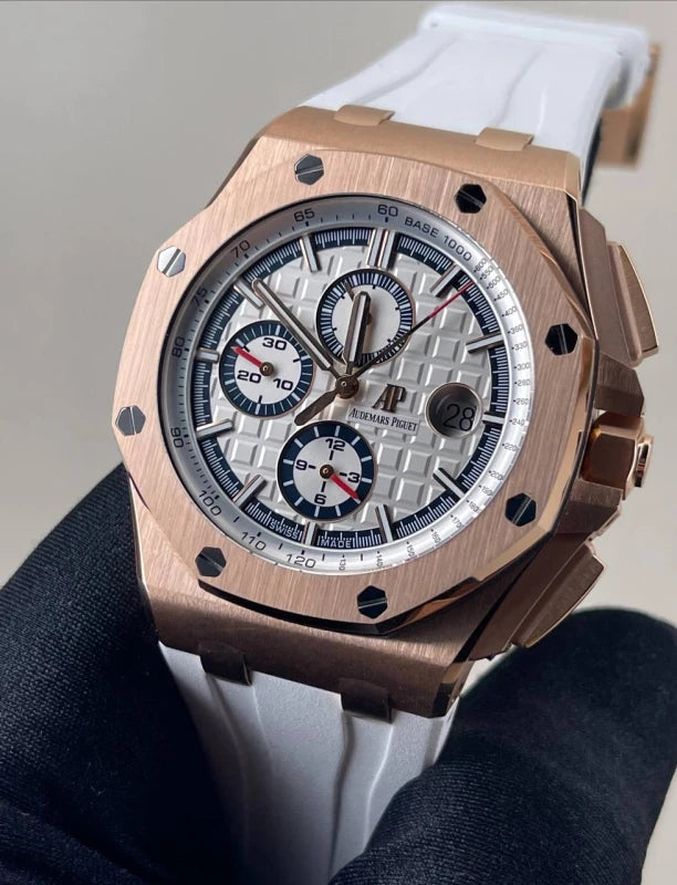 Audemars Piguet Royal Oak Offshore Chronograph 18K Rose Gold Men's Watch