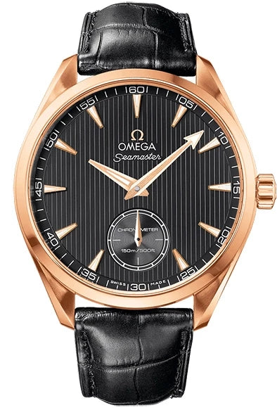 Omega Seamaster Aqua Terra 150m XXL Small Seconds 18K Rose Gold Men's Watch