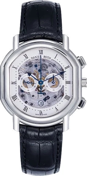 Daniel Roth Masters Chronograph 18K White Gold Men`s Watch