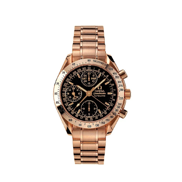 Omega Speedmaster Chronograph 18K Rose Gold Men's Watch
