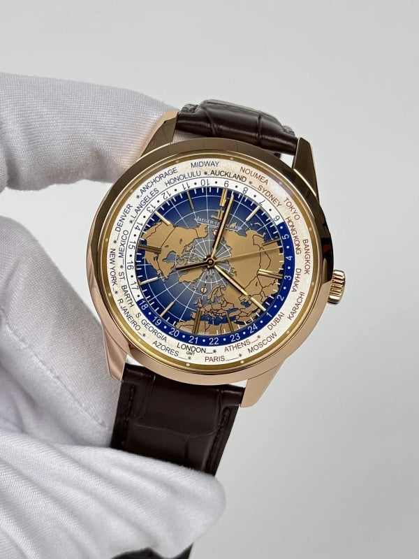 Jaeger-LeCoultre Master Control Geophysic Universal Time 18k Rose Gold Men's Watch