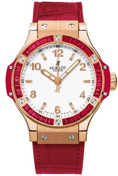 Hublot Big Bang Tutti Frutti 18K Rose Gold & Spinels Lady's Watch