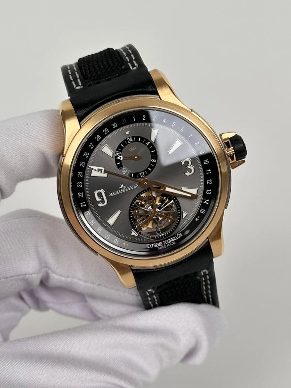 Jaeger-LeCoultre Master Compressor Extreme Tourbillon 18k Rose Gold Men's Watch