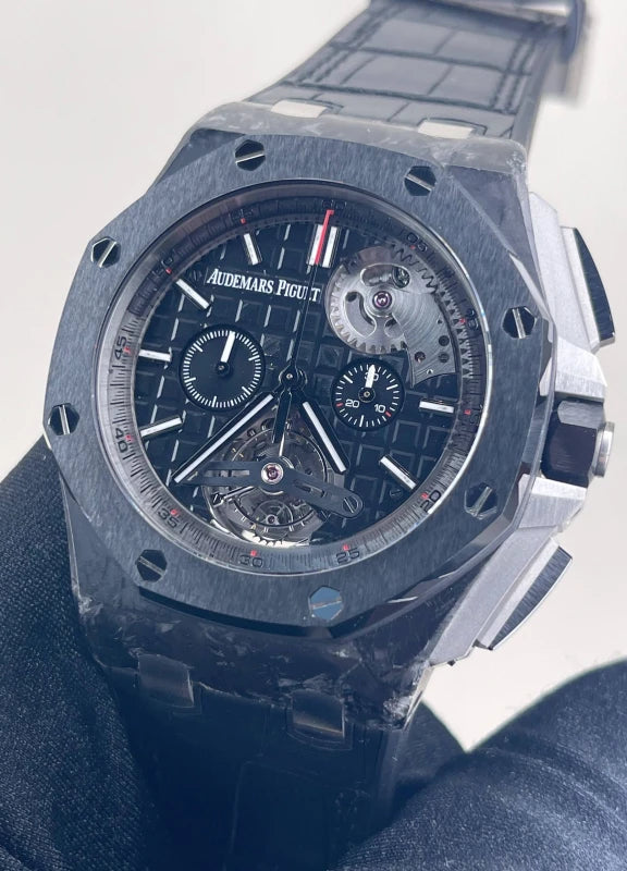 Audemars Piguet Royal Oak Offshore Tourbillon Chronograph Titanium Men's Watch