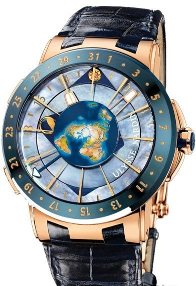 Ulysse Nardin Classico Executive Moonstruck 18K Rose Gold & Ceramic Men's Watch