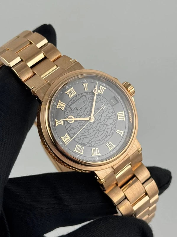 Breguet Marine 5517 18K Rose Gold Men's Watch